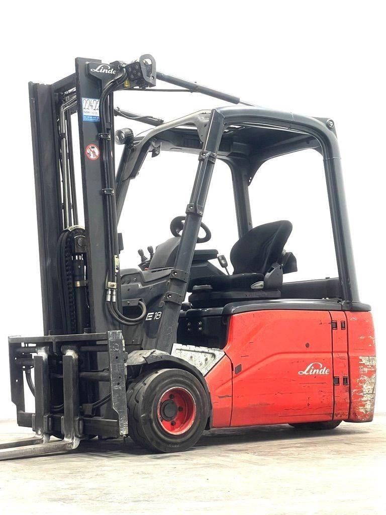 Linde E18L-386 Električni viljuškari