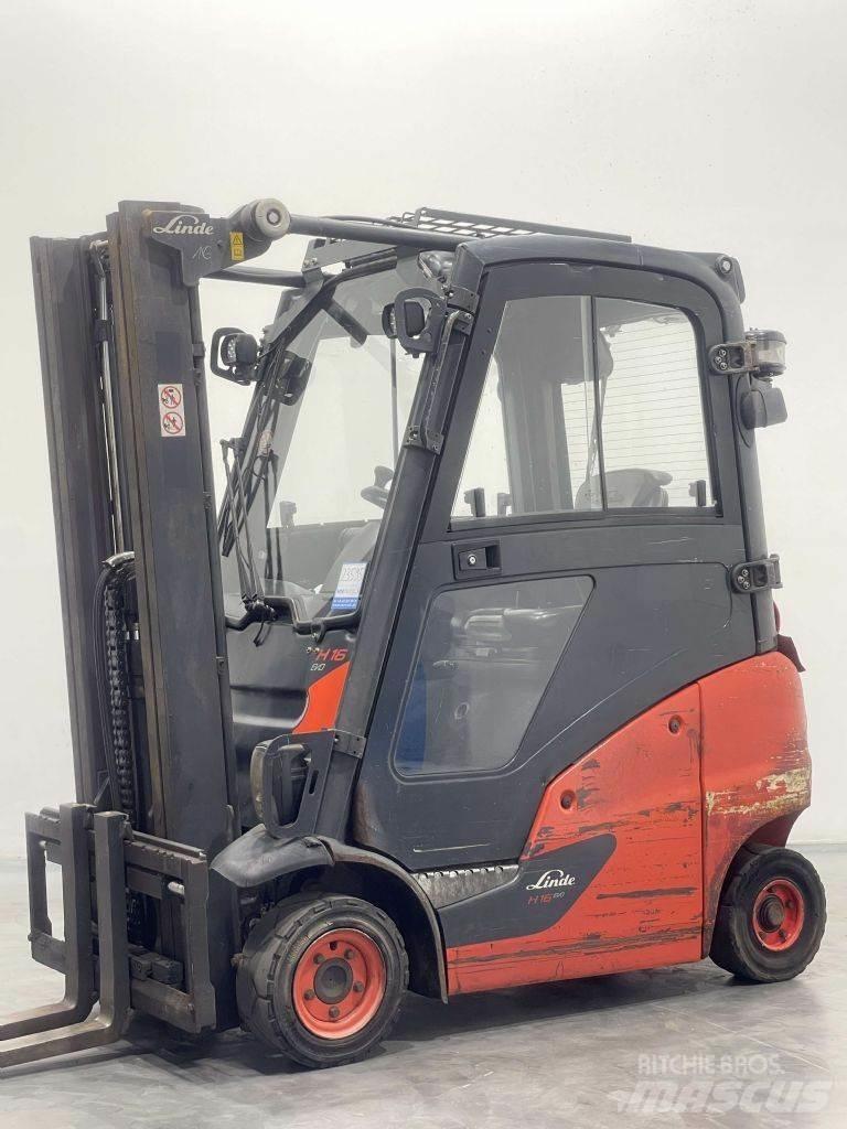 Linde H16T-01-391 Plinski viljuškari