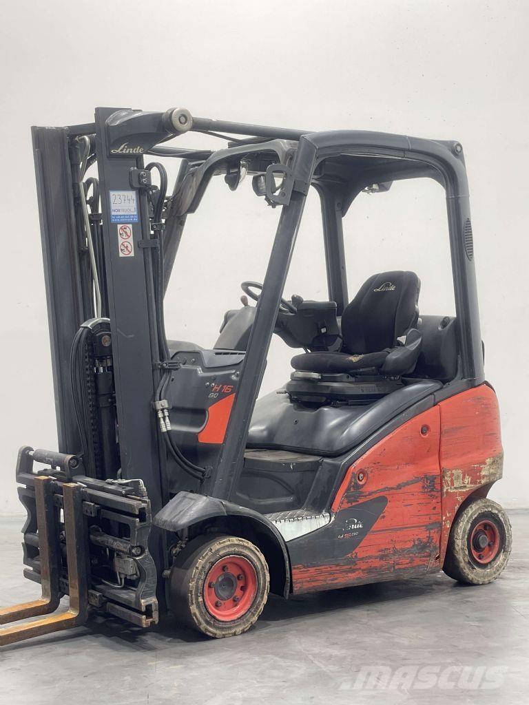 Linde H16T-01-391 Plinski viljuškari