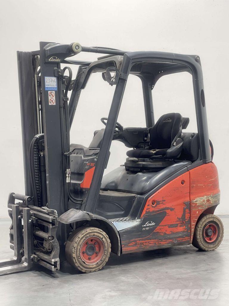 Linde H16T-01-391 Plinski viljuškari