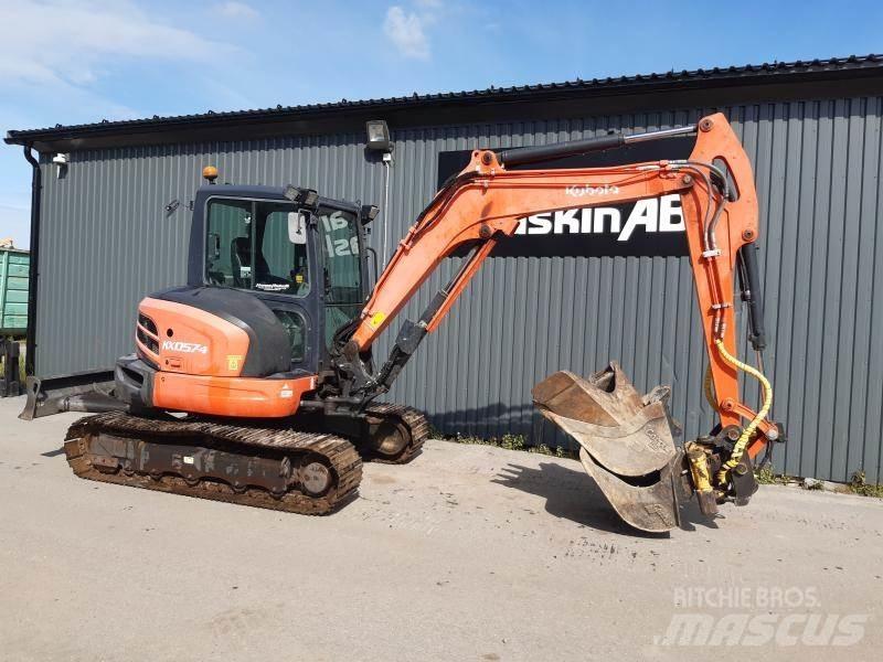 Kubota KX 057 Bageri guseničari