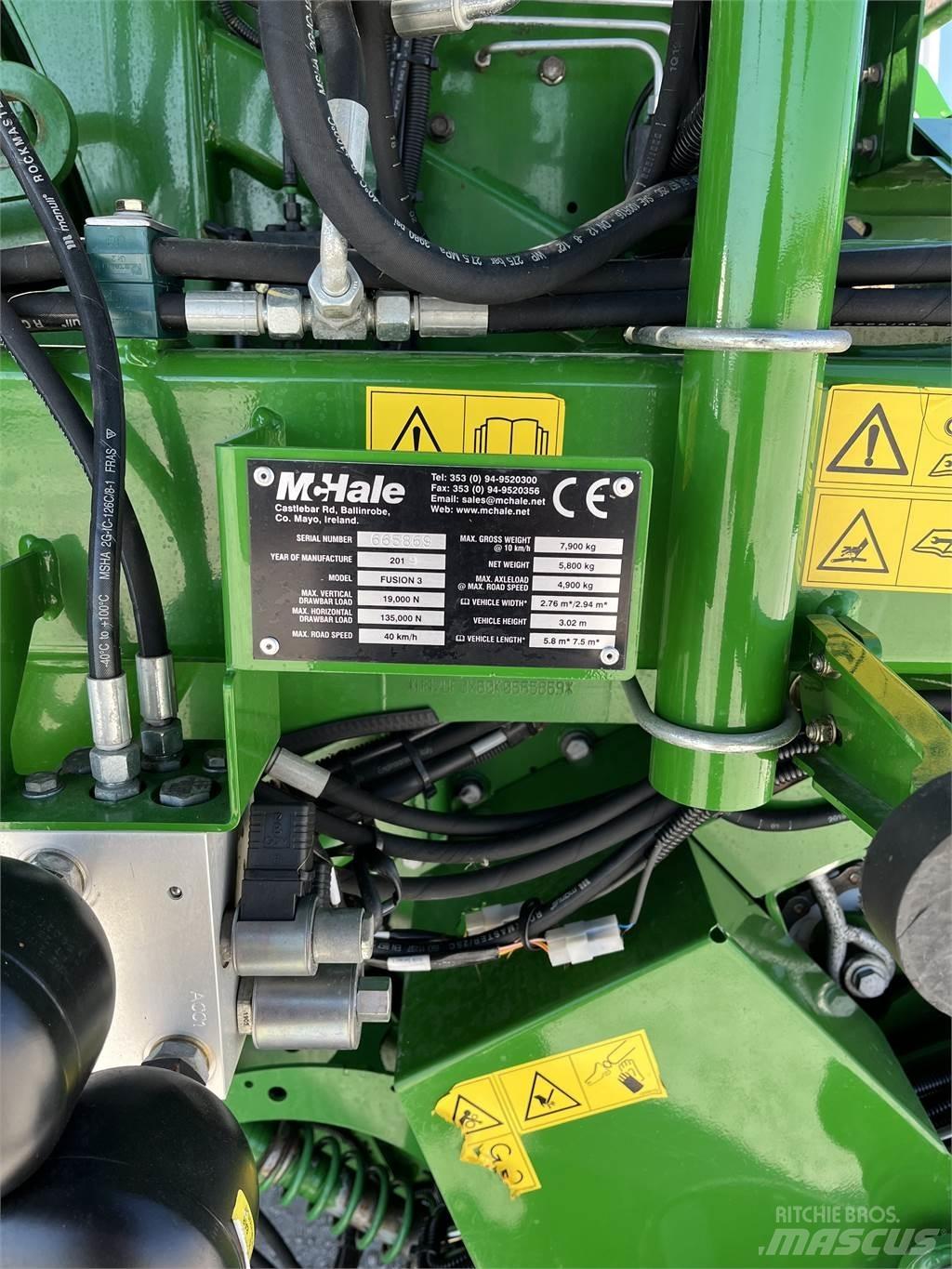 McHale Fusion 3 Prese/balirke za rolo bale