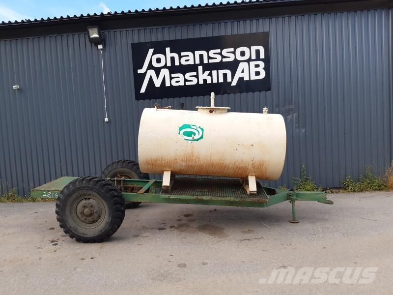 VAGN 1-AXLAD MED TANK Prikolice za opštu namenu