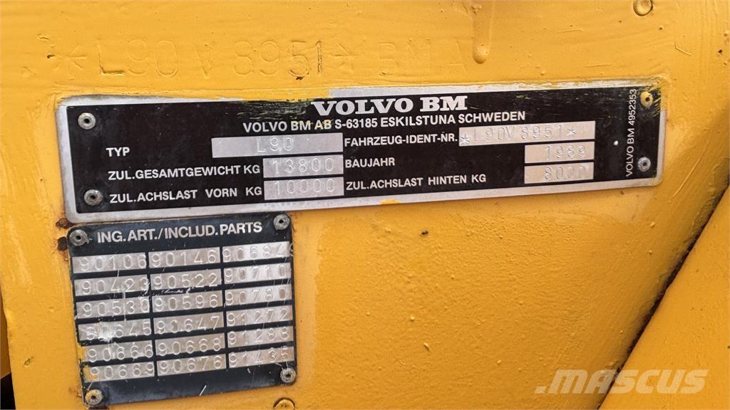 Volvo L90 LASTMASKIN Utovarivači na točkove