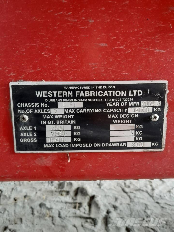 Western 14 TON Ostala oprema za utovarivače i kopače