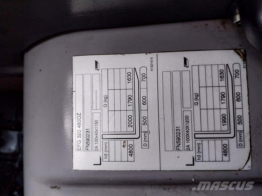 Jungheinrich EFG 320 Električni viljuškari