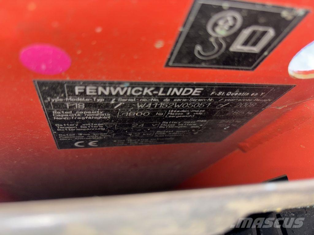 Linde T18 Nisko podizni električni viljuškar