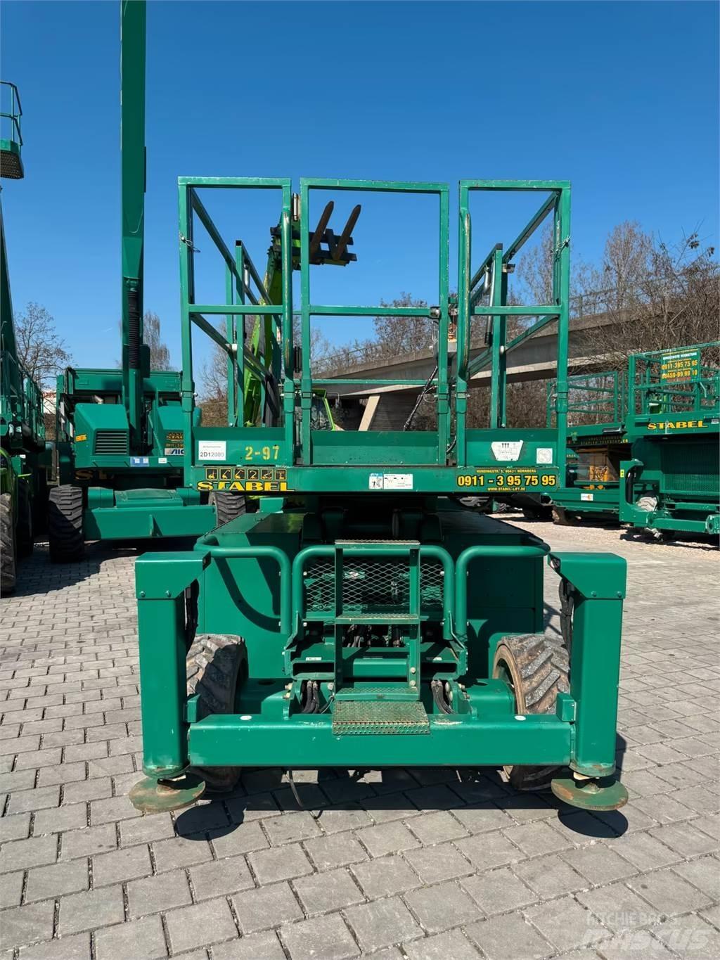 SkyJack 6832 RT Makazaste platforme
