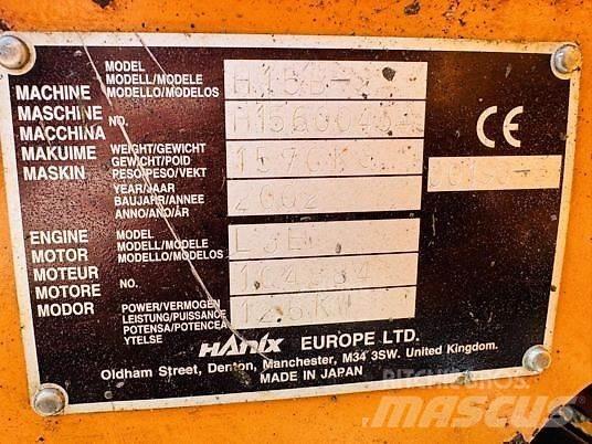 Hanix H115B-2 Bageri guseničari