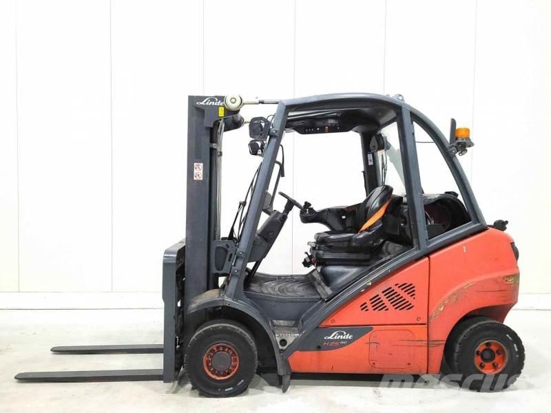 Linde H25T-02 Plinski viljuškari