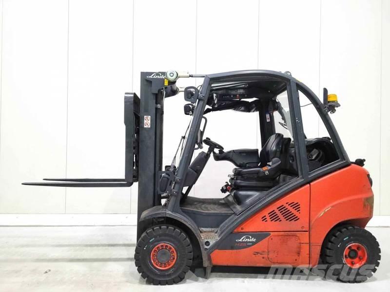 Linde H25T-02 Plinski viljuškari