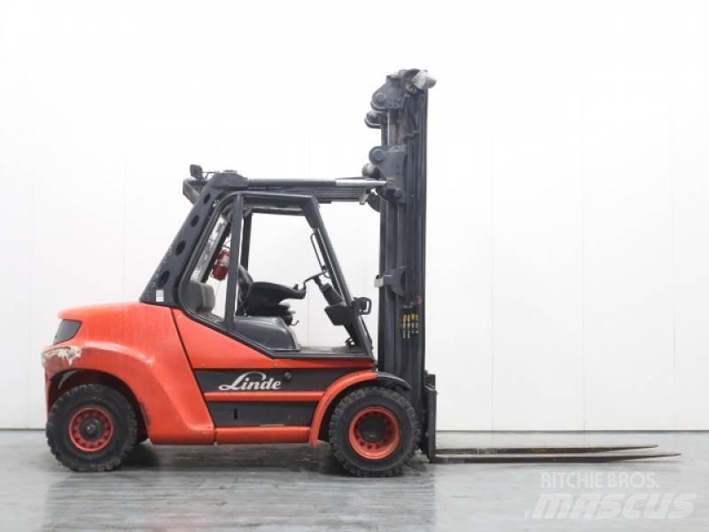 Linde H80D-02/900 396 Dizelski viljuškari