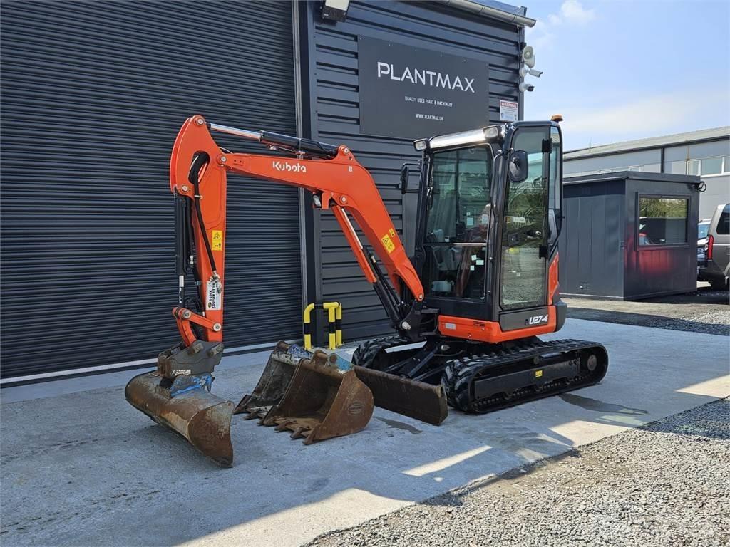 Kubota U27-4 Mini bageri < 7t
