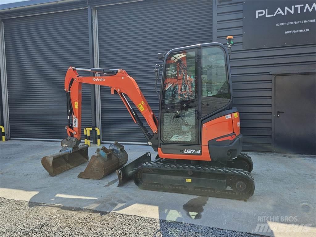 Kubota U27-4 Mini bageri < 7t