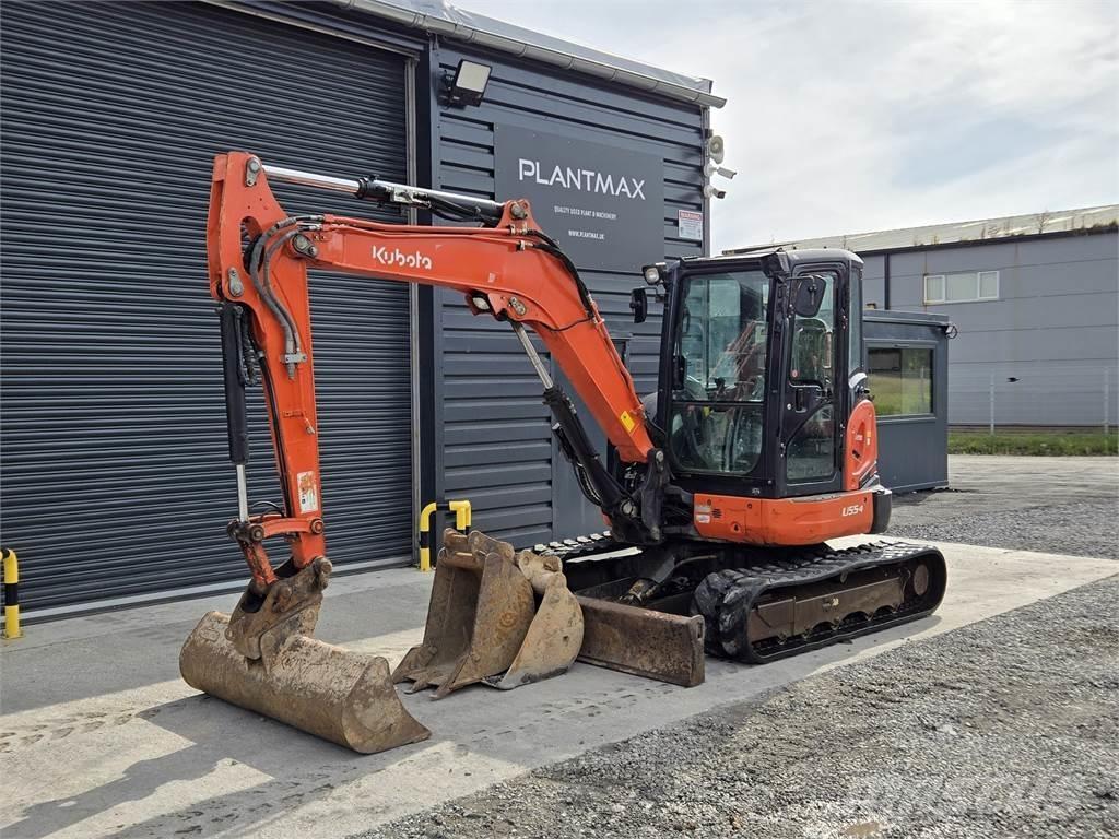 Kubota U55-4 Midi bageri 7t – 12t