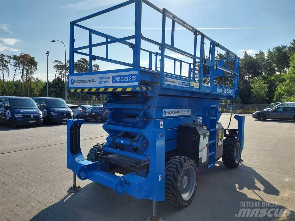 Genie GS-5390 RT Makazaste platforme