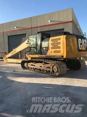 CAT 329EL Long Reach Bageri guseničari