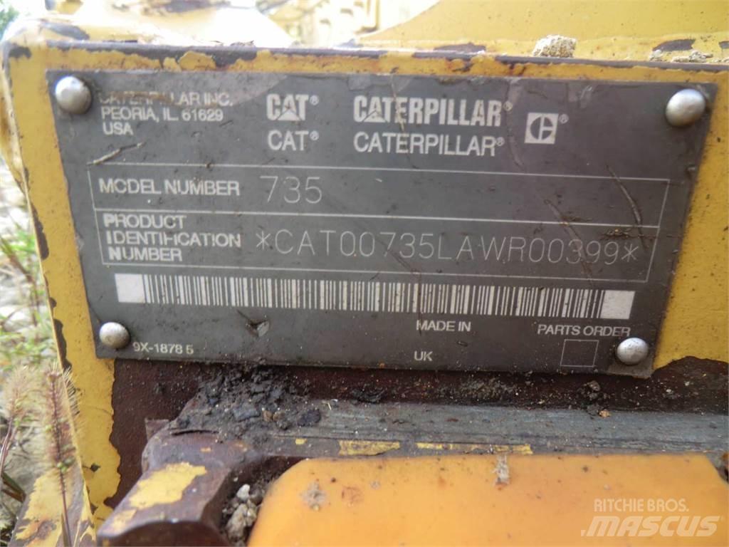 CAT 735 Šasija i vešenje