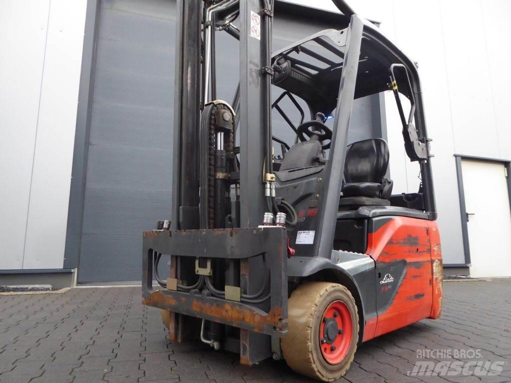 Linde E16-02 Električni viljuškari
