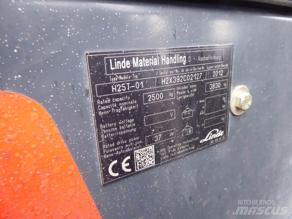 Linde H25T-01 Plinski viljuškari