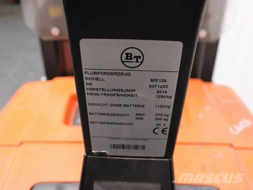 BT SPE 125 Ručni električni viljuškar