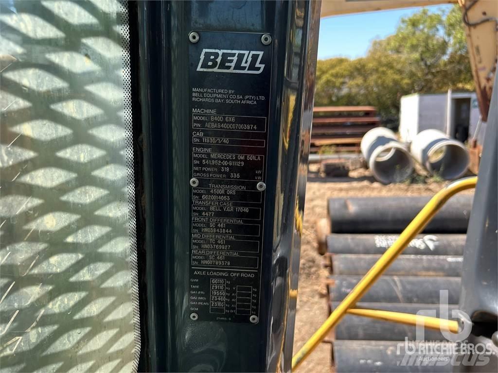Bell B40D Zglobni damperi