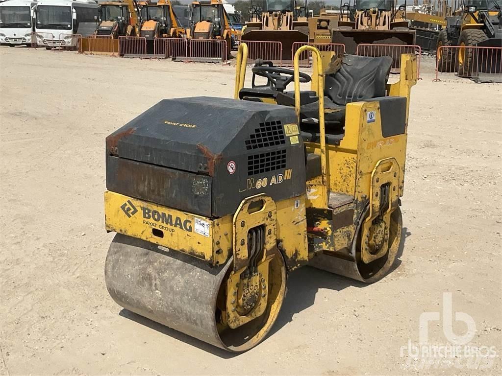 Bomag BW80 Valjci sa duplim bubnjem