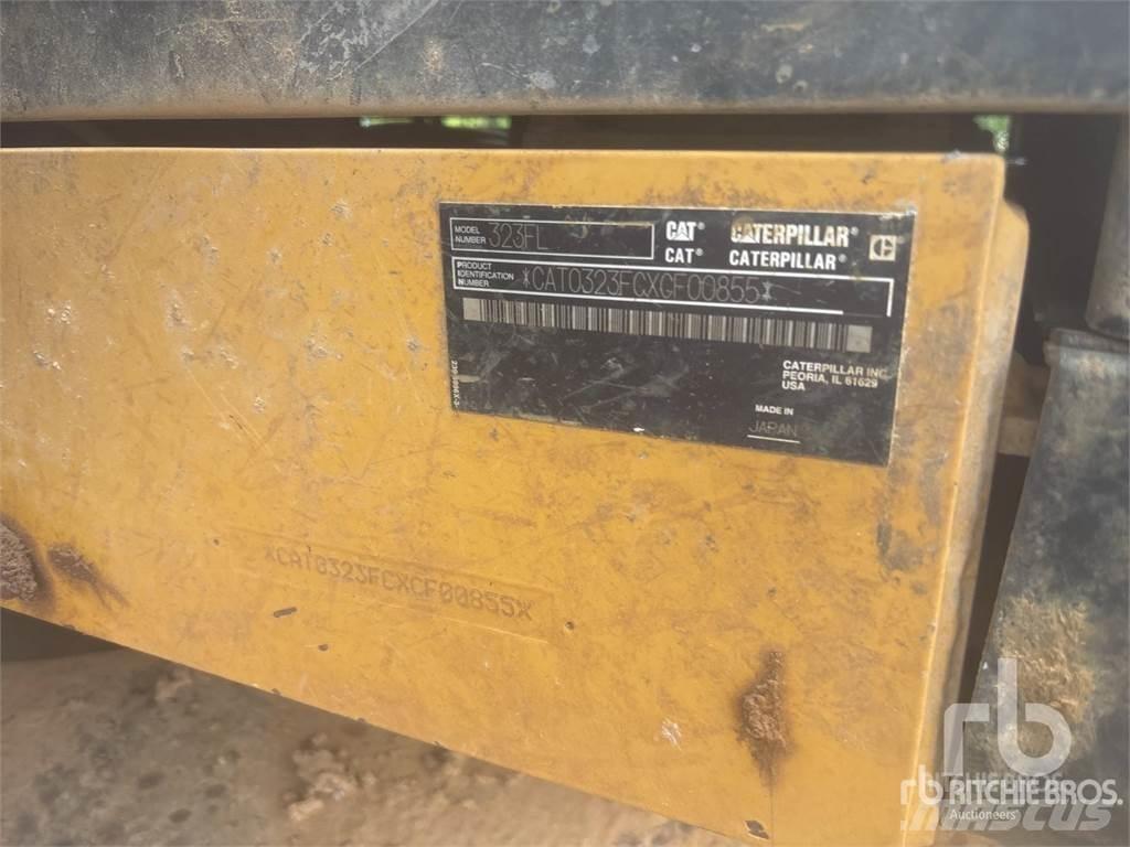 CAT 323FL Bageri guseničari