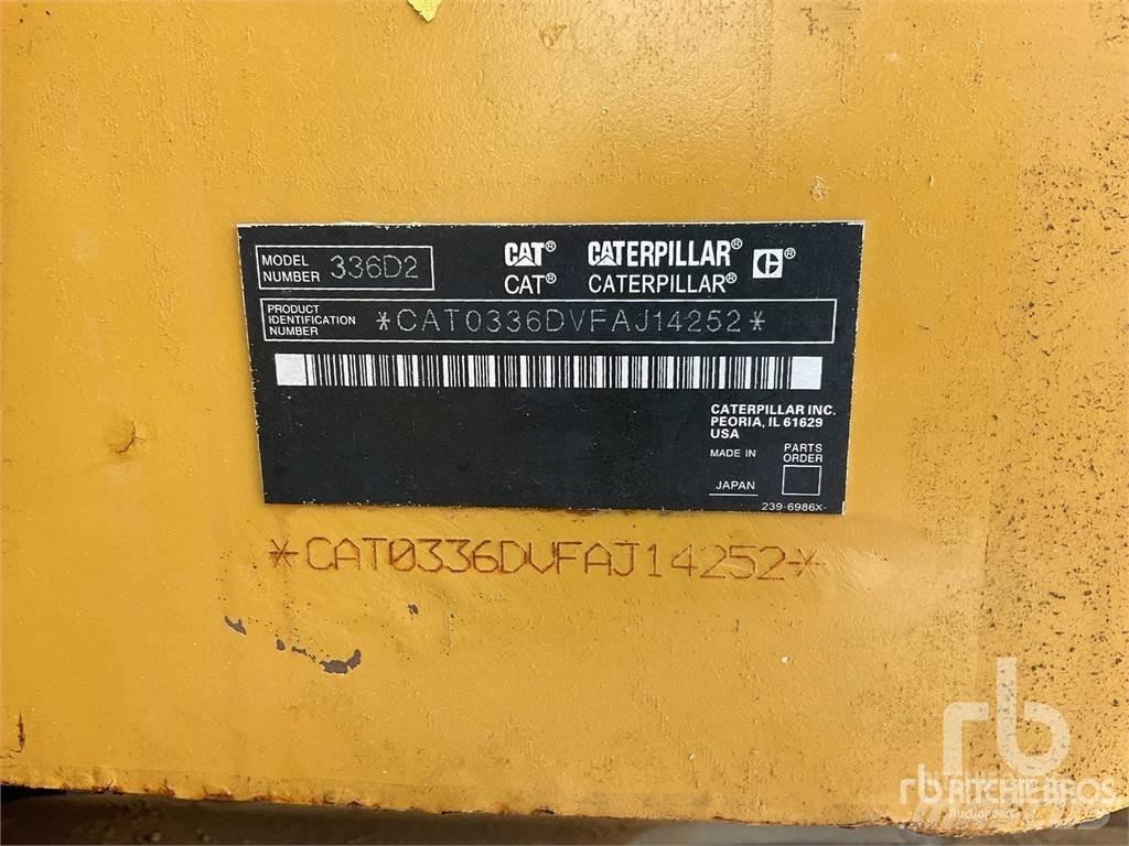 CAT 336D2 Bageri guseničari