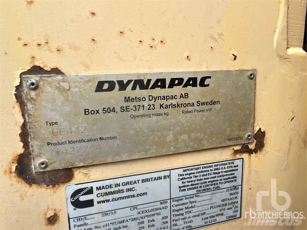 Dynapac CC432 Valjci sa duplim bubnjem