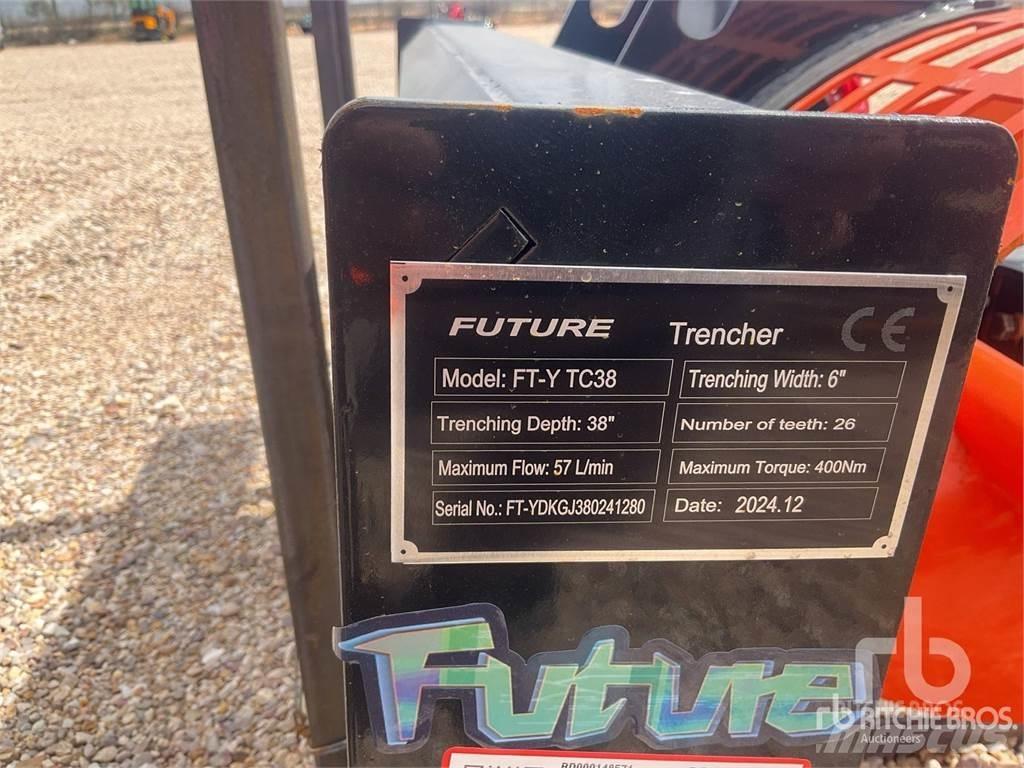  FUTURE FTYTC38 Rovokopači freze za kanale Trenčeri