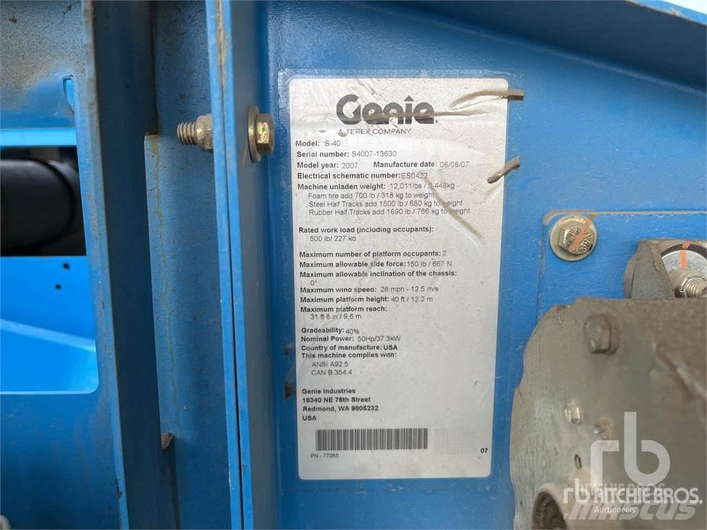 Genie S40 Zglobne podizne platforme