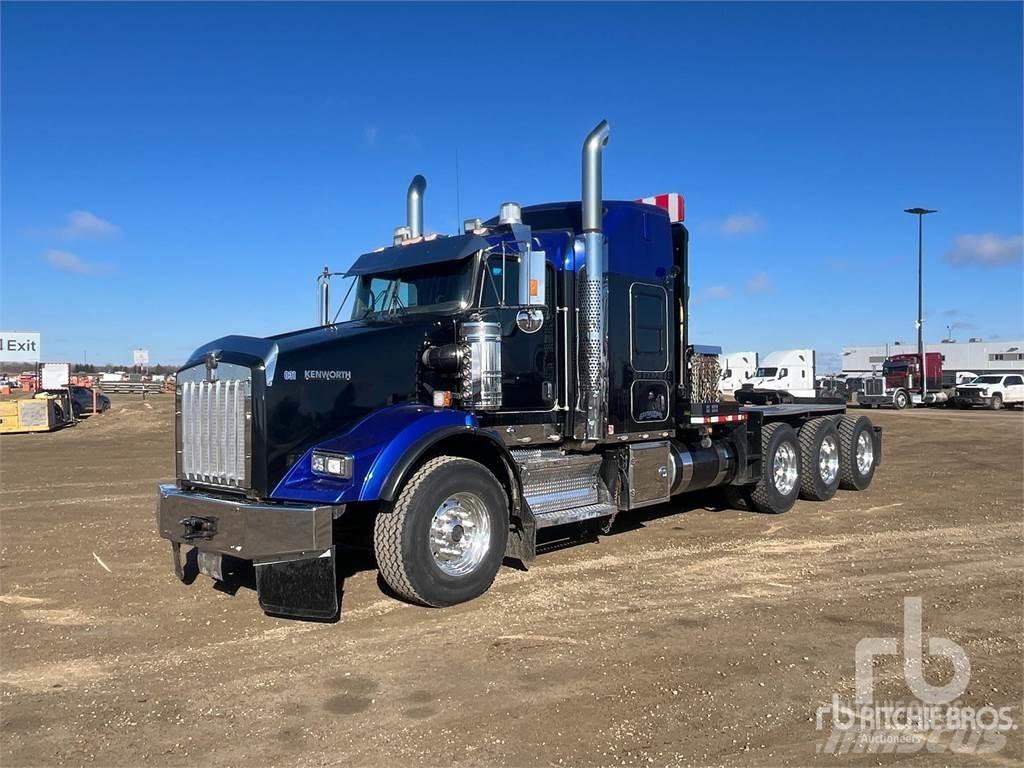 Kenworth T800 Kamioni sa ravan platformom / vitlom