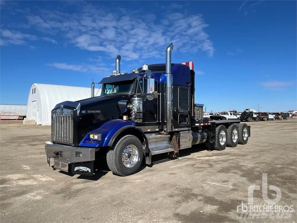 Kenworth T800 Kamioni sa ravan platformom / vitlom