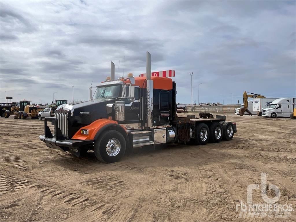 Kenworth T800 Kamioni sa ravan platformom / vitlom