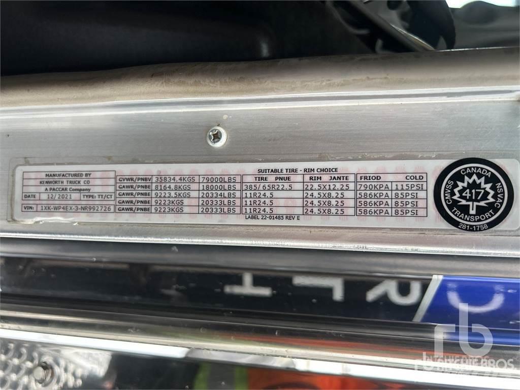 Kenworth W900 Kamioni sa ravan platformom / vitlom