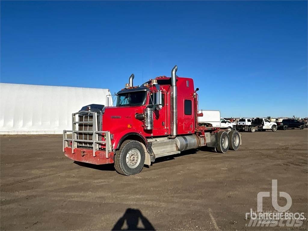 Kenworth W900 Kamioni sa ravan platformom / vitlom