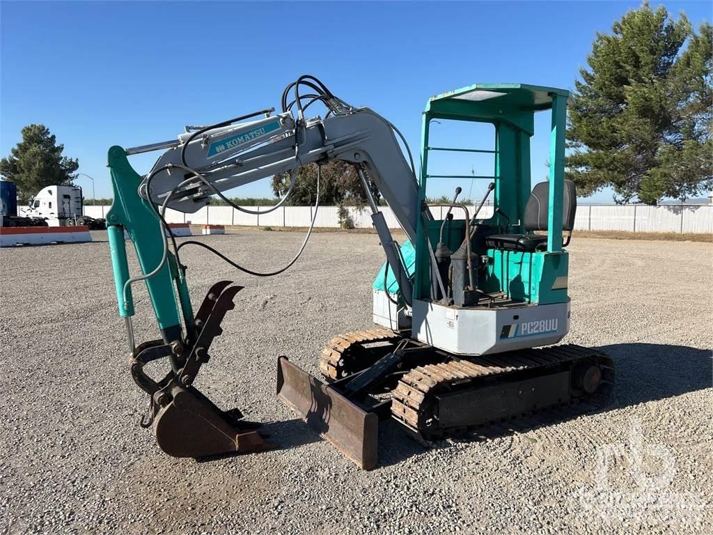 Komatsu PC28UU Mini bageri < 7t