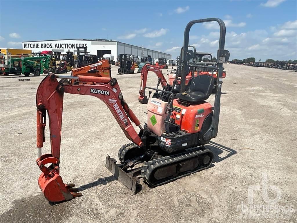 Kubota K008-3 Mini bageri < 7t
