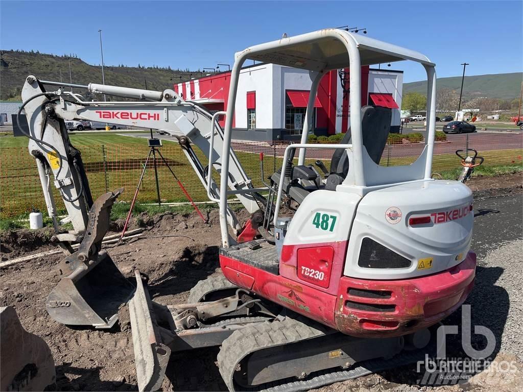 Takeuchi TB230 Mini bageri < 7t
