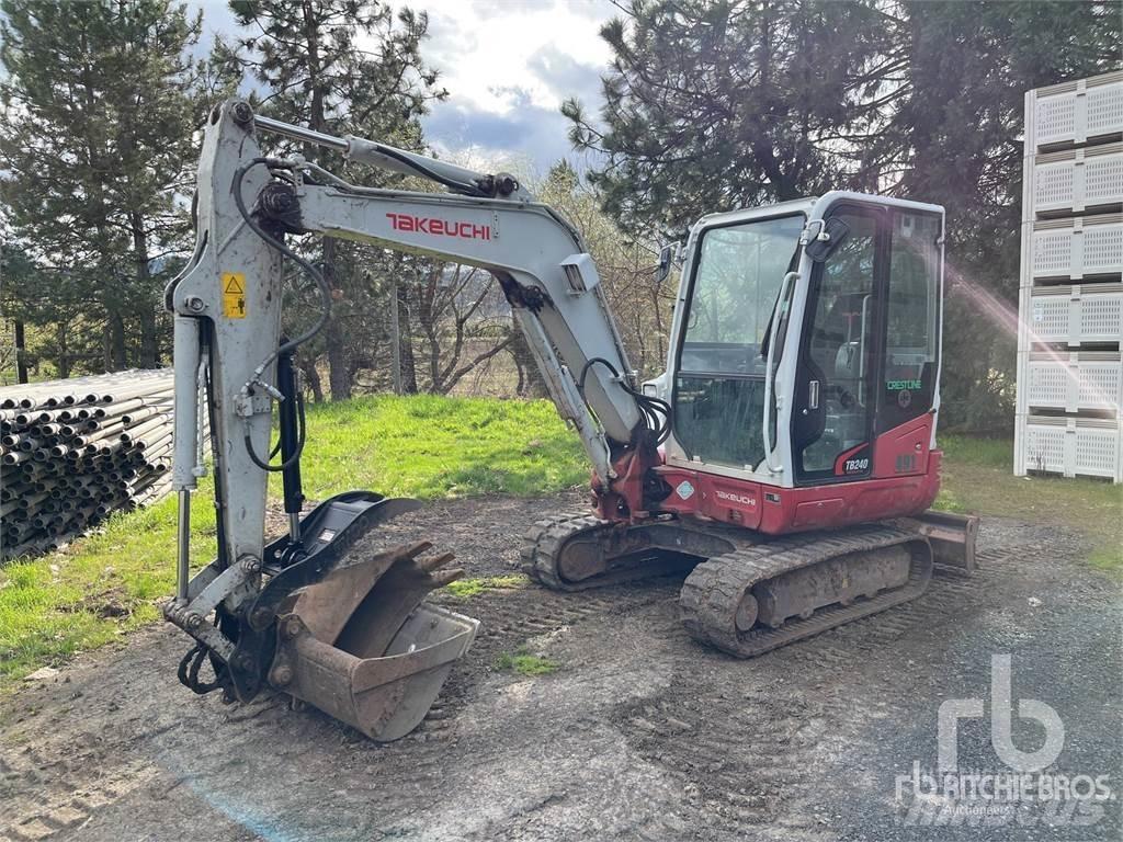 Takeuchi TB240 Mini bageri < 7t