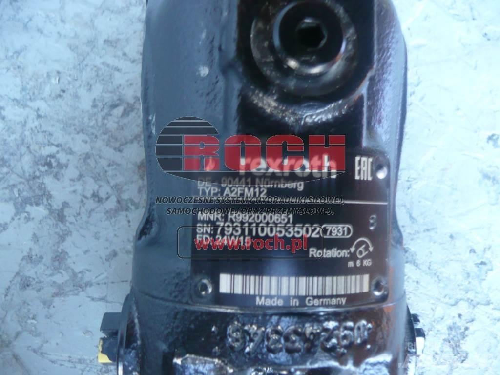 Rexroth A2FM12 Motori za građevinarstvo