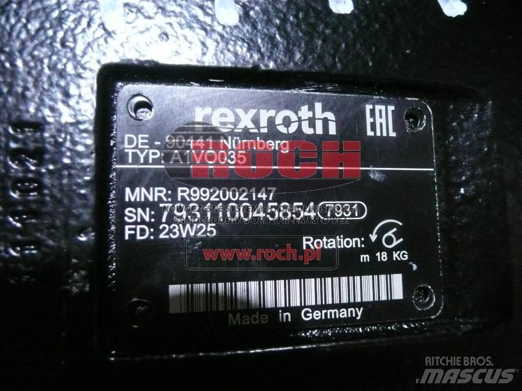 Rexroth L A1VO035 Hidraulika