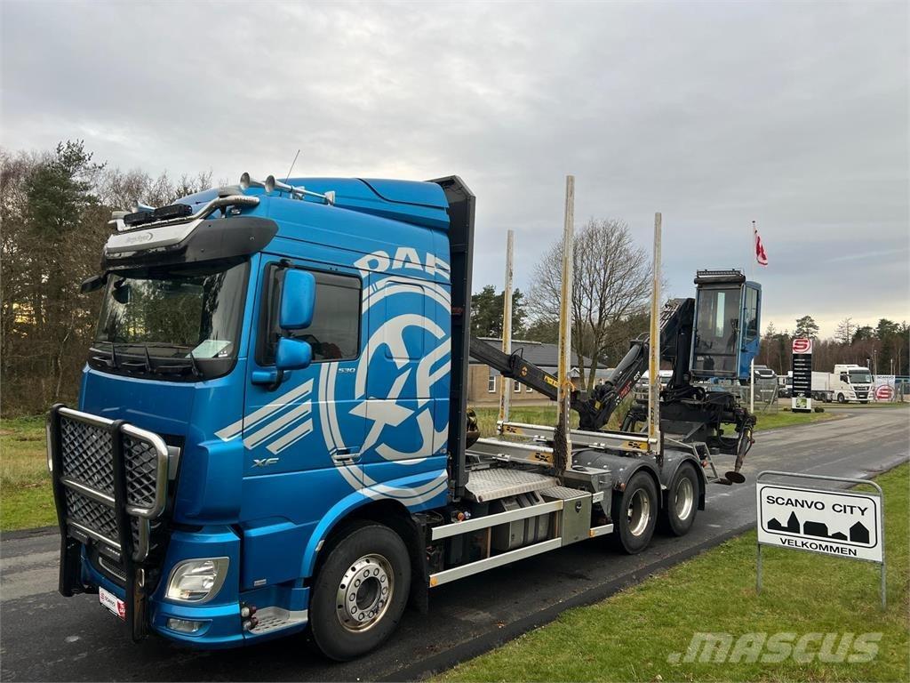 DAF XF530 FAT 6x4 Kamioni za drva Šticari