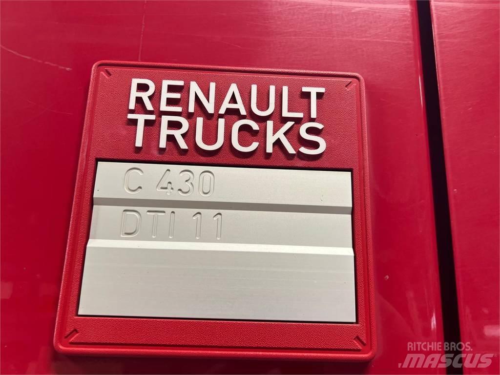 Renault CM 430 Rol kiper kamioni sa kukom za podizanje tereta