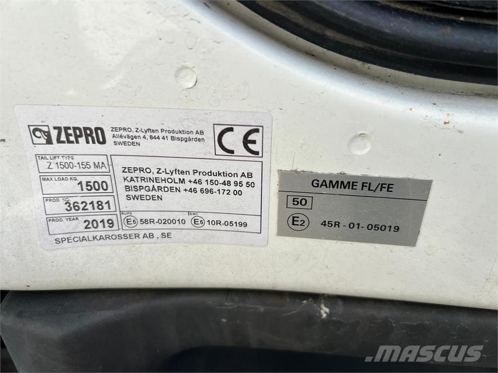 Volvo FL 250 16 ton Sanduk kamioni