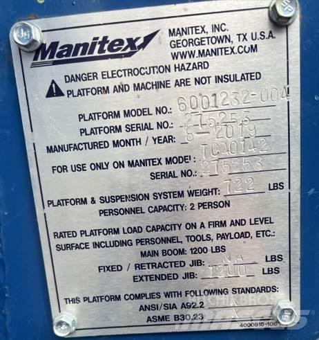 Manitex  Delovi i oprema za kran