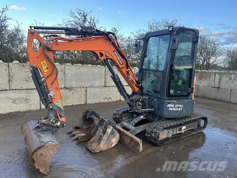 Doosan DX27 Bageri guseničari
