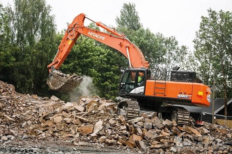 Hitachi ZX490 Bageri guseničari