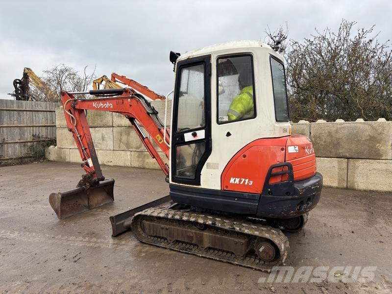 Kubota KX71-3 Mini bageri < 7t
